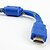 cheap Cables-5M 15FT V1.4 1080P 3D 4K High Speed HDMI Cable w/Ferrite Cores - Blue, Flat Type