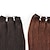 levne Příčesky z pravých vlasů-30 palců ručně vázané rovné brazilský vlasy Weave prodloužení vlasů
