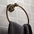 billige Badeværelsestilbehør-Håndklædering Antik messing Vægmonteret 180 x 60 x 185mm (7.08 x 2.36 x 7.28&quot;) Messing Antik