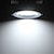 billige Forsænket LED-lys-Downlights Loftslys 1080 lm Nedfaldende retropasform 12 LED Perler Højeffekts-LED Naturlig hvid 85-265 V