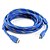 cheap Cables-5M 15FT V1.4 1080P 3D 4K High Speed HDMI Cable w/Ferrite Cores - Blue, Flat Type