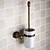 billige Toiletbørsteholder-Toiletbørsteholder Kan fjernes Antik Messing 1 stk - Hotel bad