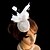 abordables Tocado de Boda-tul de novia de la boda lujosa pluma de casco sombrero de forma