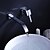 Χαμηλού Κόστους Βρύσες Νιπτήρα Μπάνιου-Μπάνιο βρύση νεροχύτη - Standard / Βάση Τοίχου Χρώμιο Αναμεικτικές με ξεχωριστές βαλβίδες Ενιαία Χειριστείτε δύο τρύπεςBath Taps