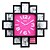 abordables Novedades de relojes de pared-Reloj de pared con diseño de moda función de marco de foto