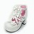 cheap Lolita Footwear-PU Leather 7.5cm High Heel Sweet Lolita Shoes with Bow