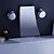 cheap Bathtub Faucets-Bathtub Faucet - Contemporary Chrome Wall Mounted Ceramic Valve Bath Shower Mixer Taps / Brass / Two Handles Three Holes