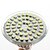 billiga LED-spotlights-LED-spotlights 250 lm GU5.3(MR16) MR16 60 LED-pärlor SMD 3528 Varmvit 12 V