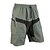 cheap Men&#039;s Shorts, Tights &amp; Pants-SANTIC Men&#039;s Cycling MTB Shorts Gray Bike Shorts Padded Shorts / Chamois MTB Shorts Breathable 3D Pad Quick Dry Sports Polyester Spandex Mountain Bike MTB Clothing Apparel