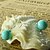 ieftine Cercei la Modă-Pentru femei Perle Cercei Picătură Minge femei Simplu De Bază Dulce Perle Imitație de Perle cercei Bijuterii Rosu / Albastru Pentru Purtare Zilnică Dată 1 buc