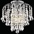 tanie Lampy sufitowe-QINGMING® 3 światła Podtynkowy Światło rozproszone Galwanizowany Metal Kryształ, Styl MIni 110-120V / 220-240V Nie zawiera żarówek / E12 / E14