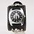 cheap Women&#039;s Watches-Women&#039;s Wrist Watch Quartz Black Hot Sale Analog Ladies Skull Fashion - White Black