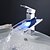 billiga Sprinkle®-badrumskranar-Strö ® från lightinthebox - färgskiftande ledde vattenfallet badrum handfat blandare med pop up avfall