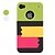cheap iPhone Accessories-Protective Case with Stand for iPhone 4 and 4S (Multi-Color)