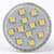 billige LED-spotlys-1pc 2 W LED-spotlys 80-100 lm GU10 12 LED Perler SMD 5050 Varm hvid Kold hvid Naturlig hvid 220-240 V