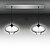 cheap Pendant Lights-2 - Light Modern Glass Pendant Lights in Black Bubble Design