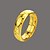 voordelige Ringen-prachtige gouden Wolfram staal mode-ring