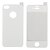 billige iPhone Tilbehør-Farverig Læder Touch Front og Bag Skærmbeskytter Film til iPhone 4 og 4S (blandede farver)