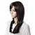 cheap Synthetic Wigs-Capless High Quality Synthetic Brown Straight Hair Wig