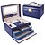 cheap Jewelry Boxes-Princess Alligatoring Leatherette Ladies&#039;Jewelry Box(More Colors)