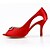 abordables Zapatos de mujer-Mujer Tacón Stiletto Pedrería Satén / Satén Elástico Primavera / Verano / Otoño Negro / Wine / Almendra / Boda