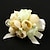 cheap Wedding Flowers-Wedding Flowers Wrist Corsages Wedding Satin / Cotton 3.15&quot;(Approx.8cm) Christmas