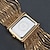 cheap Bracelet Watches-Women&#039;s Dress Watch Bracelet Watch Gold Watch Quartz Ladies Imitation Diamond Analog Gold Silver / Copper / Japanese