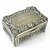 levne Šperkovnice-krabice Pouzdra na šperky - Přizpůsobeno, kouzlo, Vintage, DIY Stříbrná 9 cm 6 cm 4 cm / Svatební / Výročí / Dar / Miláček