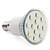 billige Elpærer-3W E14 LED-spotlys MR16 12 SMD 5050 150 lm Varm hvid Vekselstrøm 220-240 V