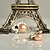abordables Boucle d&#039;Oreille-Femme Boucles d&#039;oreille goujon Amour Cœur Perle Imitation de perle Perle Rose Cœur Bijoux Quotidien