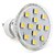 billige LED-spotlys-1pc 2 W LED-spotlys 80-100 lm GU10 12 LED Perler SMD 5050 Varm hvid Kold hvid Naturlig hvid 220-240 V