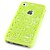זול כיסויים/מכסים עבור iPhone-נרתיק קשיח בסגנון פרח עבור iPhone 4 / 4S   (צבעים מגוונים)