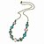 abordables Colliers-strass coloré en collier d&#039;alliage d&#039;or