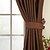 billiga Fönstergardiner-Skräddarsydd Mörkläggande gardiner draperier Två paneler 2*(W183cm×L213cm)