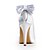 cheap Women&#039;s Heels-Spring Summer Fall Platform Wedding Stiletto Heel Platform Crystal Bowknot Black Blue Pink Red Ivory White Silver Gold Champagne
