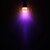 זול נורות תאורה בחבילה חסכונית-E27 1W 270-300LM RGB Light Crystal LED Ball Bulb (85-265V)