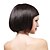 Χαμηλού Κόστους Περούκες από Ανθρώπινη Τρίχα Χωρίς Κάλυμμα-μονο κορυφαία υψηλής ποιότητας ανθρώπινης τρίχας βραχέων κυμάτων καστανά μαλλιά περούκα