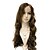 billiga Hårförlängningar och löshår-Lace Front 100% Brasilien remy hår vågigt långt peruk