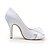 cheap Women&#039;s Shoes-Spring Summer Fall Platform Wedding Stiletto Heel Platform Crystal Bowknot Black Blue Pink Red Ivory White Silver Gold Champagne