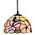 abordables Plafonniers et ventilateurs-20 cm Style mini Lampe suspendue Verre Plaqué Tiffany / Saladier 110-120V / 220-240V / E26 / E27