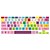 cheap Keyboard Accessories-Colorful Design Keyboard Cover for 13&quot; 15&quot; Macbook Pro Mac Keyboard Covers