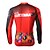 cheap Women&#039;s Cycling Clothing-SPAKCT Men&#039;s Long Sleeve Winter Bike Jersey Top Breathable Quick Dry Ultraviolet Resistant Sports Clothing Apparel