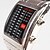 levne Digitální hodinky-Pánské Módní hodinky Unikátní Creative hodinky Digitální LED Kapela Černá Černá