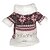 preiswerte Hundekleidung-Hund Mäntel Pullover Schneeflocke Klassisch warm halten Draussen Winter Hundekleidung Schwarz Rot Kostüm Baumwolle XS S M L XL