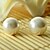 cheap Earrings-Lureme®12mm Water Drop Shaped Pearl Earring