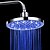 levne LED sprchové hlavice-Moderní Dešťová sprcha Pochromovaný vlastnost - Déšť / LED, Sprchová hlavice