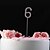 baratos topo de bolo festa de casamento-Decorações de Bolo Tema Clássico Cristal Aniversário Com Pedrarias Bolsa Poly
