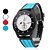 ieftine Ceasuri Elegante-Bărbați Ceas Sport Unic Creative ceas Japoneză Quartz Cauciuc Negru / Albastru / Roșu Analog Alb Negru Rosu Un an Durată de Viaţă Baterie / SSUO SR626SW
