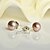 cheap Earrings-Women&#039;s Pearl Stud Earrings Ladies Classic Pearl Earrings Jewelry White / Purple / Pink For Party