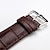 preiswerte Armbanduhrenzubehör-Uhrenarmbänder Leder Uhren Zubehör 0.014 Gute Qualität